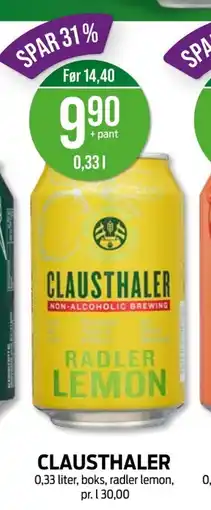 Kiwi Clausthaler tilbud