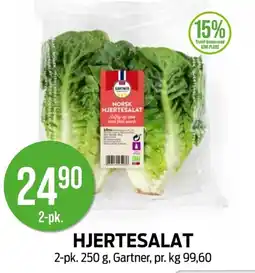 Kiwi GARTNER Hjertesalat tilbud