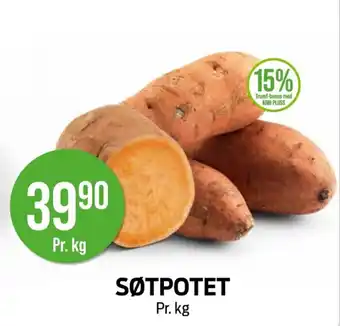 Kiwi Søtpotet tilbud