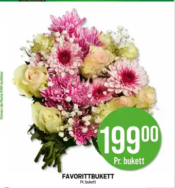 Kiwi Favorittbukett tilbud