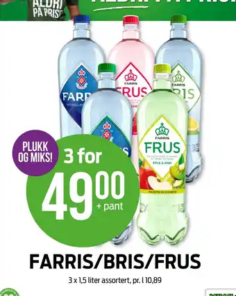 Kiwi Farris/bris/frus tilbud