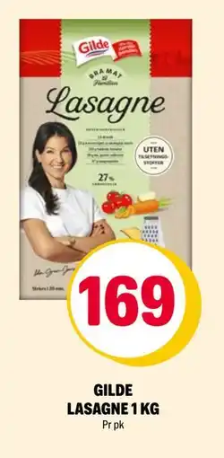 Coop Extra GILDE LASAGNE 1 KG tilbud