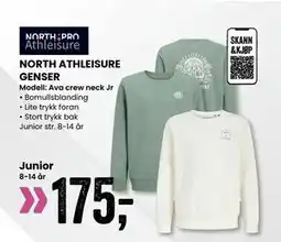 Sport Outlet NORTH ATHLEISURE GENSER tilbud