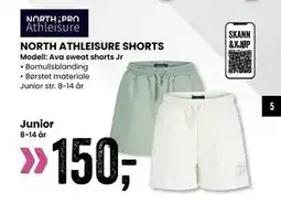 Sport Outlet NORTH ATHLEISURE SHORTS tilbud