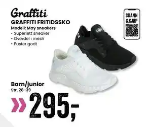 Sport Outlet GRAFFITI FRITIDSSKO tilbud