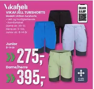 Sport Outlet VIKAFJELL TURSHORTS tilbud