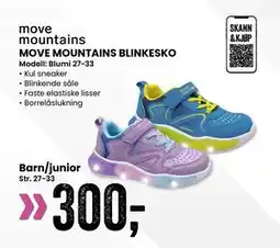 Sport Outlet MOVE MOUNTAINS BLINKESKO tilbud