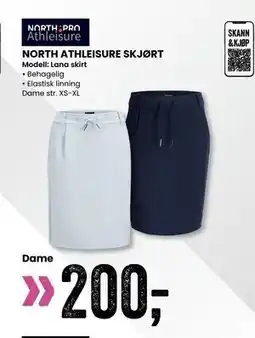 Sport Outlet NORTH ATHLEISURE SKJØRT tilbud