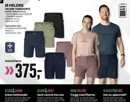 Sport Outlet HELDRE TURSHORTS tilbud