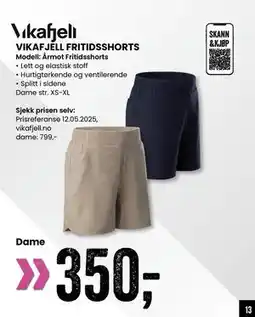 Sport Outlet VIKAFJELL FRITIDSSHORTS tilbud