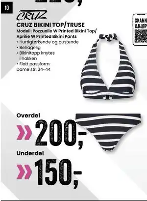 Sport Outlet CRUZ BIKINI TOP/TRUSE tilbud