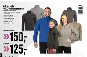 Sport Outlet VIKAFJELL FLEECEGENSER tilbud