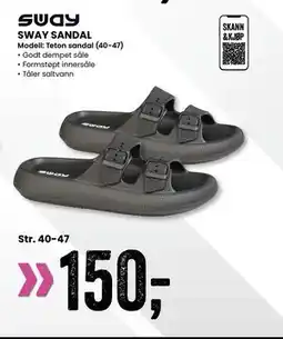 Sport Outlet SWAY SANDAL tilbud