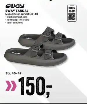Sport Outlet SWAY SANDAL tilbud