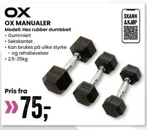 Sport Outlet OX MANUALER tilbud