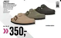 Sport Outlet CRUZ KORKSANDAL tilbud