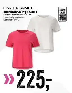 Sport Outlet ENDURANCE T-SKJORTE tilbud