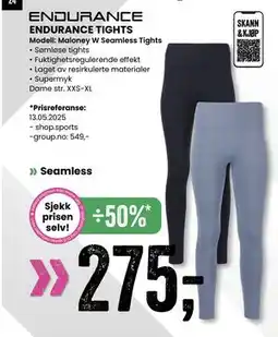 Sport Outlet ENDURANCE TIGHTS tilbud