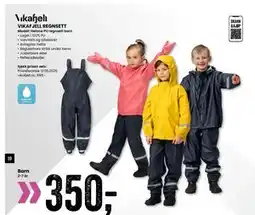 Sport Outlet VIKAFJELL REGNSETT tilbud