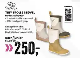 Sport Outlet TINY TROLLS STØVEL tilbud