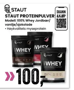 Sport Outlet STAUT PROTEINPULVER tilbud
