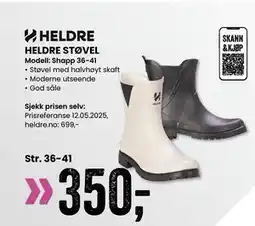 Sport Outlet HELDRE STØVEL tilbud