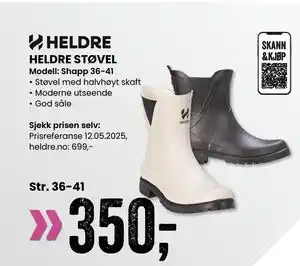 Sport Outlet HELDRE STØVEL tilbud