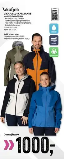 Sport Outlet VIKAFJELL SKALLJAKKE tilbud
