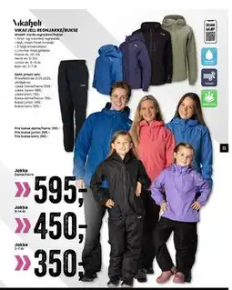 Sport Outlet VIKAFJELL REGNJAKKE/BUKSE tilbud