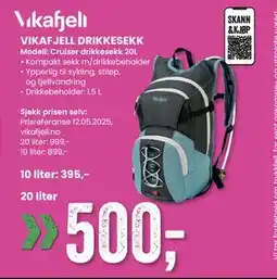 Sport Outlet VIKAFJELL DRIKKESEKK tilbud