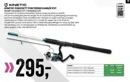 Sport Outlet KINETIC FISKESETT FOR FERSKVANN/KYST tilbud