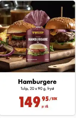 Nordby Supermarket TULIP Hamburgere tilbud
