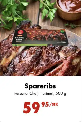 Nordby Supermarket PERSONAL CHEF Spareribs tilbud