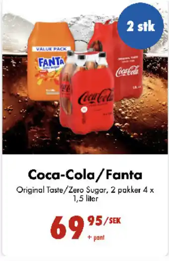 Nordby Supermarket Coca-Cola/Fanta tilbud