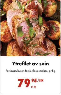 Nordby Supermarket Ytrefilet av svin tilbud