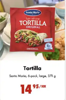 Nordby Supermarket SANTA MARIA Tortilla tilbud