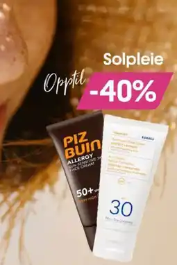 VITA Solpleie tilbud