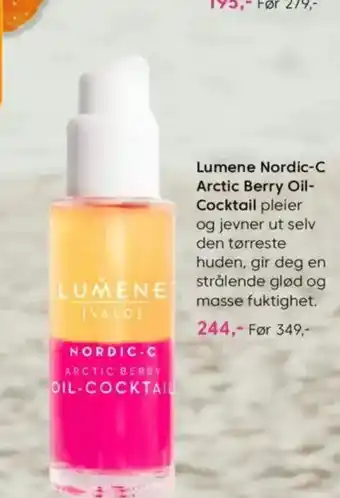 VITA Lumene Nordic-C Arctic Berry Oil- Cocktail tilbud