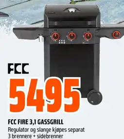 Coop Obs FCC FIRE 3,1 GASSGRILL tilbud