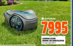 Coop Obs GARDENA SILENO MINIMO 380 ROBOTKLIPPER For hager opptil 380 m² tilbud