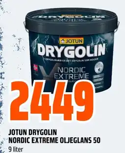 Coop Obs JOTUN DRYGOLIN NORDIC EXTREME OLJEGLANS 50 tilbud