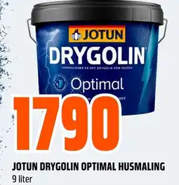 Coop Obs JOTUN DRYGOLIN OPTIMAL HUSMALING 9 liter tilbud