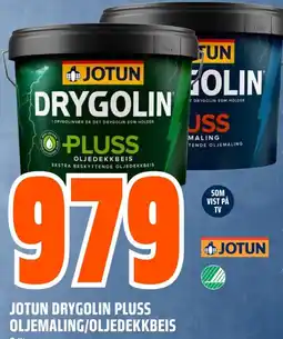 Coop Obs JOTUN DRYGOLIN PLUSS OLJEMALING/OLJEDEKKBEIS tilbud