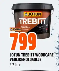 Coop Obs JOTUN TREBITT WOODCARE VEDLIKEHOLDSOLJE tilbud