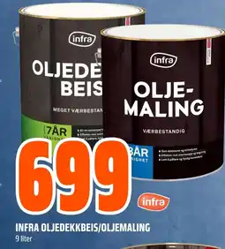 Coop Obs INFRA OLJEDEKKBEIS/OLJEMALING tilbud