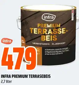 Coop Obs INFRA PREMIUM TERRASEBEIS 2,7 liter tilbud
