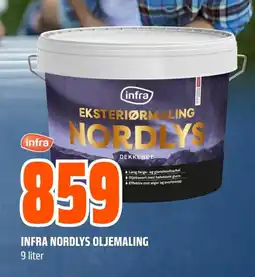 Coop Obs INFRA NORDLYS OLJEMALING tilbud