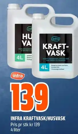 Coop Obs INFRA KRAFTVASK/HUSVASK tilbud