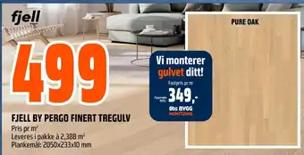 Coop Obs FJELL BY PERGO FINERT TREGULV tilbud