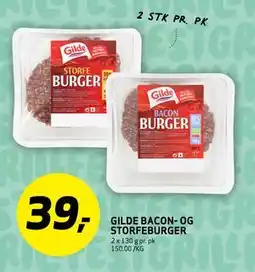 Bunnpris GILDE BACON- OG STORFEBURGER tilbud